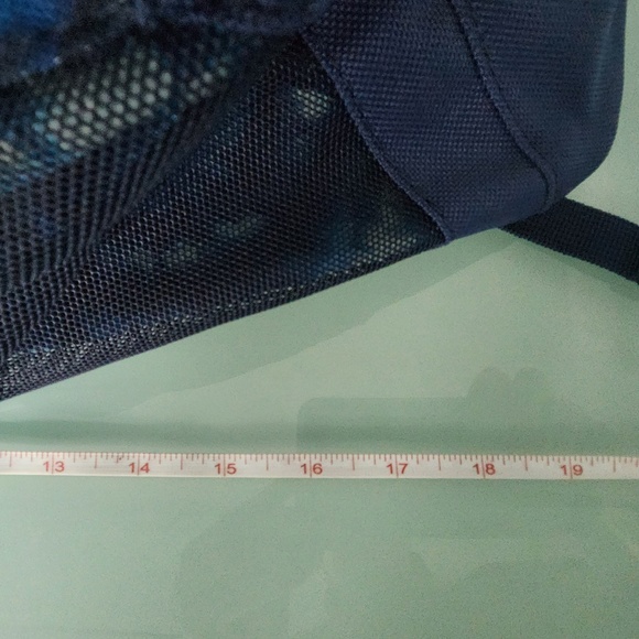 Lands\' End Tech Pack  XL Backpack in Deep Sea Navy Tie Dye Swirl, NWOT main image 13